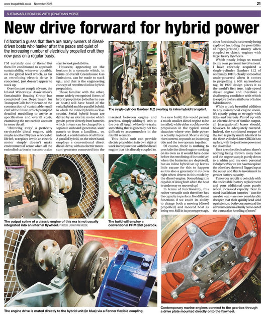 New drive forward for hybrid power!